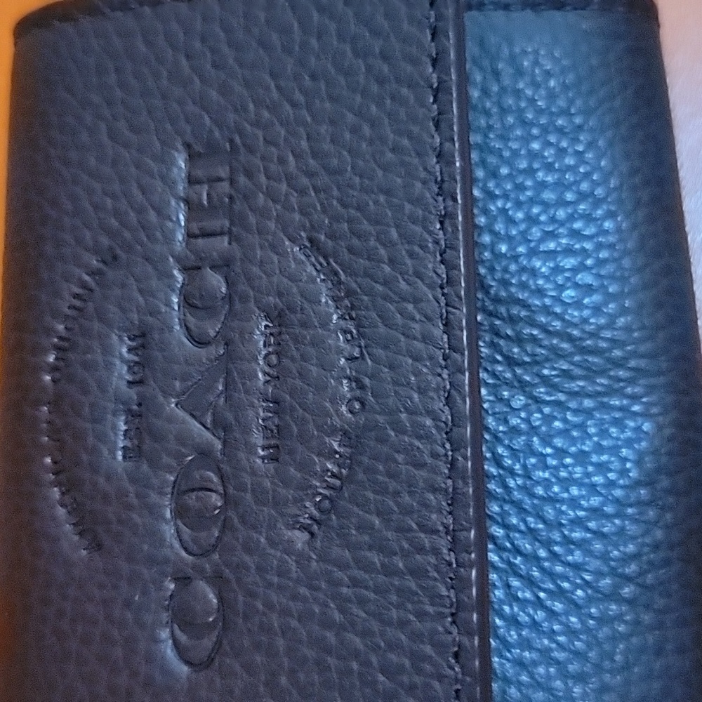 Coach Brown Leather Coin/ CardHolder - Picture 2 of 14